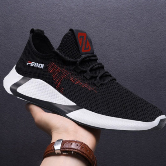 New Sports Shoes Men's Breathable Casual Mesh Shoes