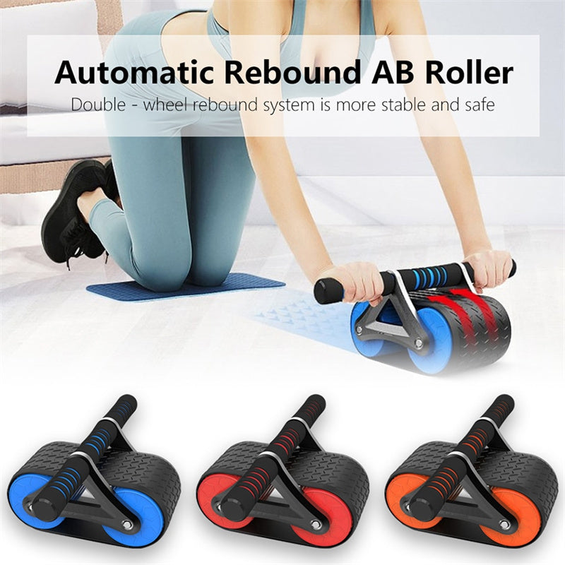 Women Men Automatic Rebound  Wheel Roller